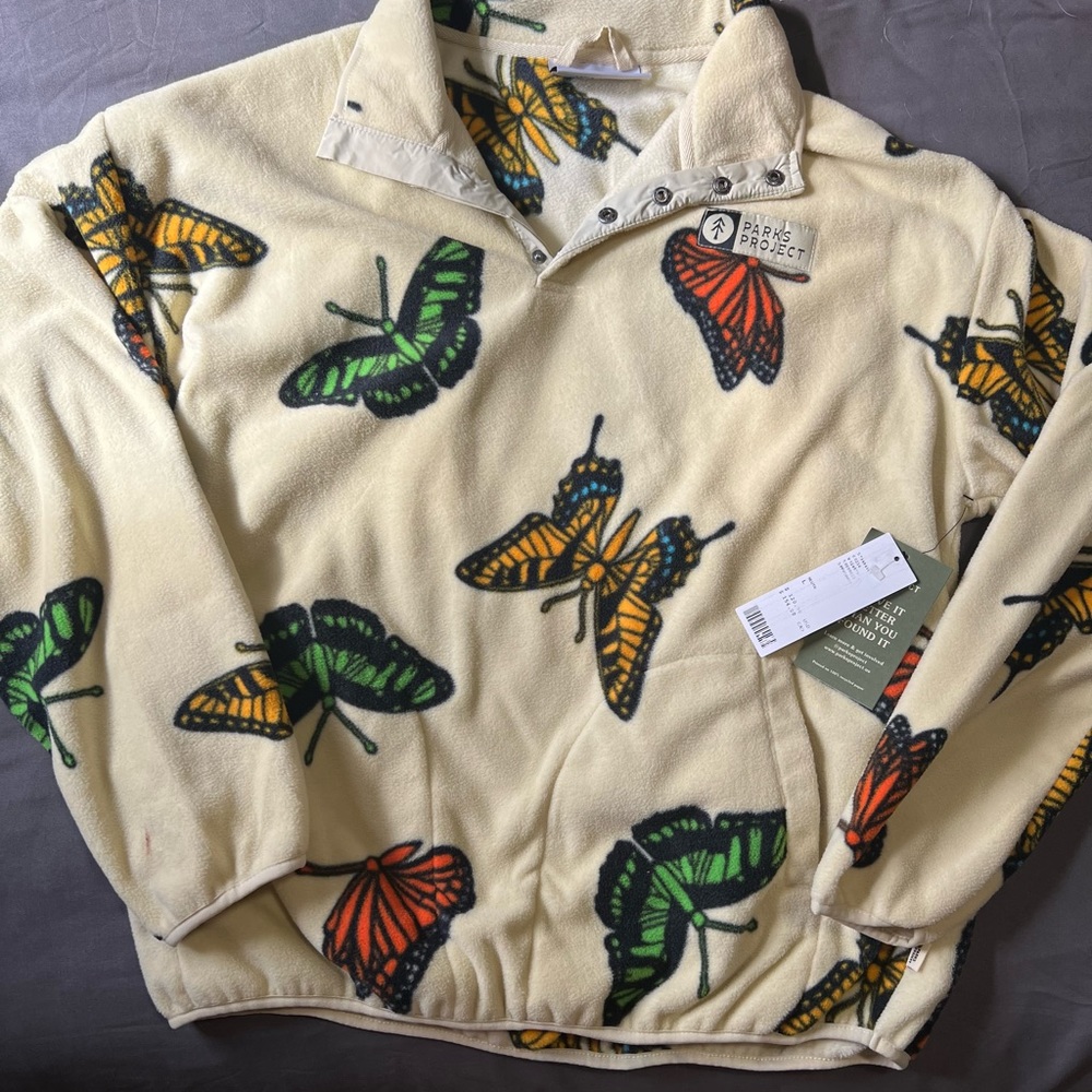 Parks Project Butterfly Fleece - Large